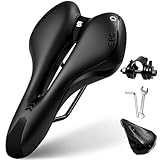 SPGOOD Fahrradsattel Herren Damen Bequemer Breit Weich Gel Ergonomisch Fahrrad...