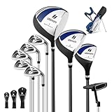 COSTWAY komplettes Herren Golfschläger Set, 9 teilige Golfschlägersätze...