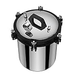 Autoklav aus Edelstahl, Automatische Abschaltung 18L Dampfautoklav für...