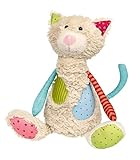 SIGIKID 42842 Stofftier Katze Patchwork Sweety Kuscheltier zum Spielen &...