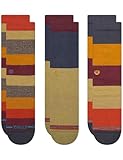 Stance Crew-Socken, Cabin Fever, 3er-Pack, multi, L