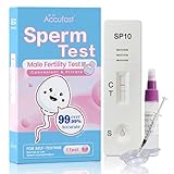 Accufast Spermatest für Männer - Spermientest Fruchtbarkeitstest Sperma Test...