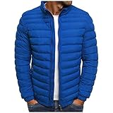 RLEHJN Herren Winterjacke Übergangsjacke Steppjacke Daunenjacke Warmer...