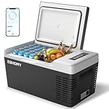 EUHOMY Kompressor Kühlbox 18L, Auto-Kühlschrank -20℃~20℃, Tragbarer...