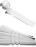 HOMETOOLS.EU® 100 Beschriftungs-Bänder für Pflanzen, 21 x 2 cm,...