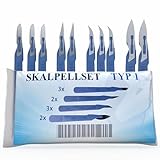 Horn Medical Einweg Skalpell Set Typ I - Skalpelle in den Größen/Figuren 10...