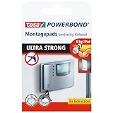 tesa Powerbond Ultra Strong Klebepads - Doppelseitige Pads für die Montage im...
