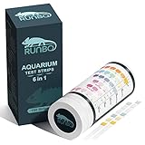 RUNBO 6 in 1 Aquarium-Teststreifen, 150 Stück, Aquarium-Test-Set für...