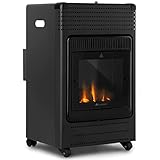 blumfeldt Andora Flame Gasheizofen - zwei Heizstufen mit 2 oder 3,4 kW, bis 11...