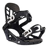 K2 Snowboarding Unisex Jugend Snowboard-Bindung You+H— Black — 11G1018