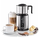 Cloer 7789 Induktions-Milchaufschäumer, 600ml Milchschaum aus 450ml Milch,...