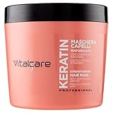 Vitalcare | Keratin – Stärkende Haarmaske, für brüchiges und strapaziertes...