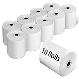 Thermorollen 80mm x 80m x 12mm Bonrollen 10 Stück, Kassenrollen mit...
