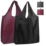 NUOOO Einkaufstasche Faltbar Wiederverwendbare Einkaufstüten Einkaufsbeutel...