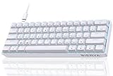 Dierya DK61se Gaming Tastatur,60% Prozent Mechanische Tastatur mit Red Linear...