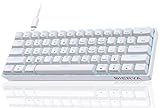 Dierya DK61se Gaming Tastatur,60% Prozent Mechanische Tastatur mit Blue Clicky...
