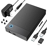 Gbformat Festplatten Dockingstation, USB C/USB 3.0 SATA HDD Festplatten Docking...