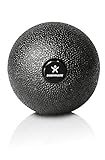 BODYMATE Faszien-Ball Durchmesser 8cm Schwarz, Selbstmassage-Ball klein...