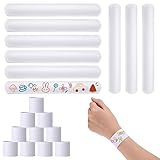 Opopark 50 Stück Schnapparmband Kinder Set, Schnapparmband Klatscharmband, DIY...