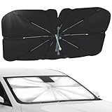 OVOISSTIY Sonnenschutz Auto Frontscheibe, 140x75cm Faltbar Auto...
