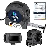 UNEECC Professional Maßband 5 m | Auto Lock - Automatische Band Verriegelung |...