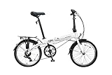 Dahon Bicicleta Vybe D7 White Klapprad, weiß, 66.5 x 34.5 x 80 cm