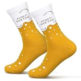 MEJOSER Socken Bier 39-46 Männergeschenke Lustige Biersocken Herren Bier...