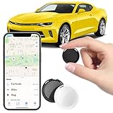 Intelligenter GPS Tracker für Fahrzeuge Kompatibel mit der Apple Find My App...