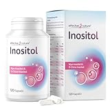 effective nature Inositol Kapseln - 120 Stück - Mit Myo-Inositol und...
