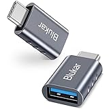 Blukar USB C auf USB 3.0 Adapter, [2 Stück] Typ C Ladegerät Handy OTG Adapter,...