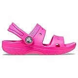 Crocs Unisex-Child Classic Sandal Sandal, Juice, 19/20 EU