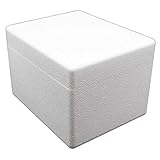 Styroporbox/Thermobox - 3,6 Liter - 26 x 21 x 18 cm/Wandstärke 3 cm - Styrobox