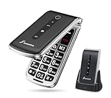 SweetLink F1PLUS Seniorenhandy Klapphandy Ohne Vertrag, Großtastenhandy mit...