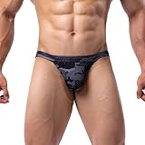 Summer Code Herren Bikini Slips Atmungsaktiv Weich Micro Mesh Unterwäsche...