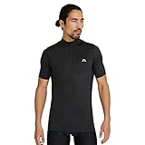DANISH ENDURANCE Men's Sustain Short Sleeved Jersey L Black 1-Pack