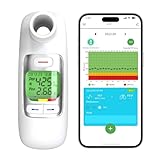 Peak Flow Meter 2.0 mit Bluetooth, für Erwachsene Kinder zur Überwachung der...