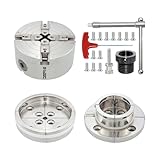 DEEFIINE Backenfutter Drechselfutter 100MM 4-Backen Spannfutter...