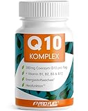 Q10 Kapseln hochdosiert 120x - Coenzym Q10 KOMPLEX mit 200mg Coenzym Q10 +...