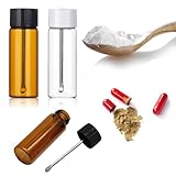 UENXRXE 2 Stück Premium Schnapsbehälter Mit Löffel,65Mm Probefläschchen Aus...
