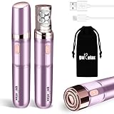 Gurelax Epilierer für Frauen, wiederaufladbarer Gesichtshaarentferner für...