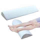 Wixovo Kniekissen für Seitenschläfer, Halbrund Beinkissen, Knierolle,...