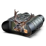 HOTPEAK Nachtsichtgerät, 112 MP 4K Nachtsichtgerät Jagd mit 12X Digitalzoom &...