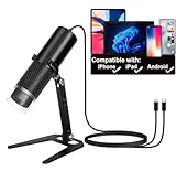 Jiusion Digital USB Mikroskop Kamera für iPhone iPad Android Telefon Tablet, 50...