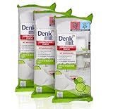 Denk - mit Feuchte Bodentücher Limette & Basilikum, 45 Stück (3er Pack) +...