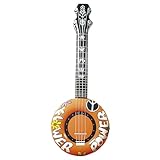 W WIDMANN MILANO Party Fashion - Aufblasbares Banjo, 100 cm, Gitarre, Musiker,...