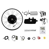 EUAIIPull E-Bike Umbausatz 26 Zoll 48V 1500W Elektrofahrrad Hinterrad Motor...