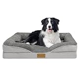 Nepfaivy Orthopädisches Hundebett Mittelgroße Hunde - Hundekorb Hundesofa...