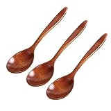Holzlöffel Umweltfreundliches Besteck Holzlöffel Honig Teelöffel Holz klein...