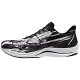 Mizuno Wave Rebellion Sonic Laufschuhe für Herren, weiß/schwarz, 5 UK