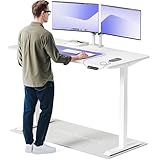 Desktronic HomeOne elektrisch höhenverstellbarer Schreibtisch 160 × 80 cm mit...